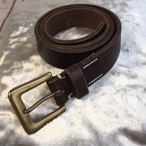 Gap brown leather belt 32